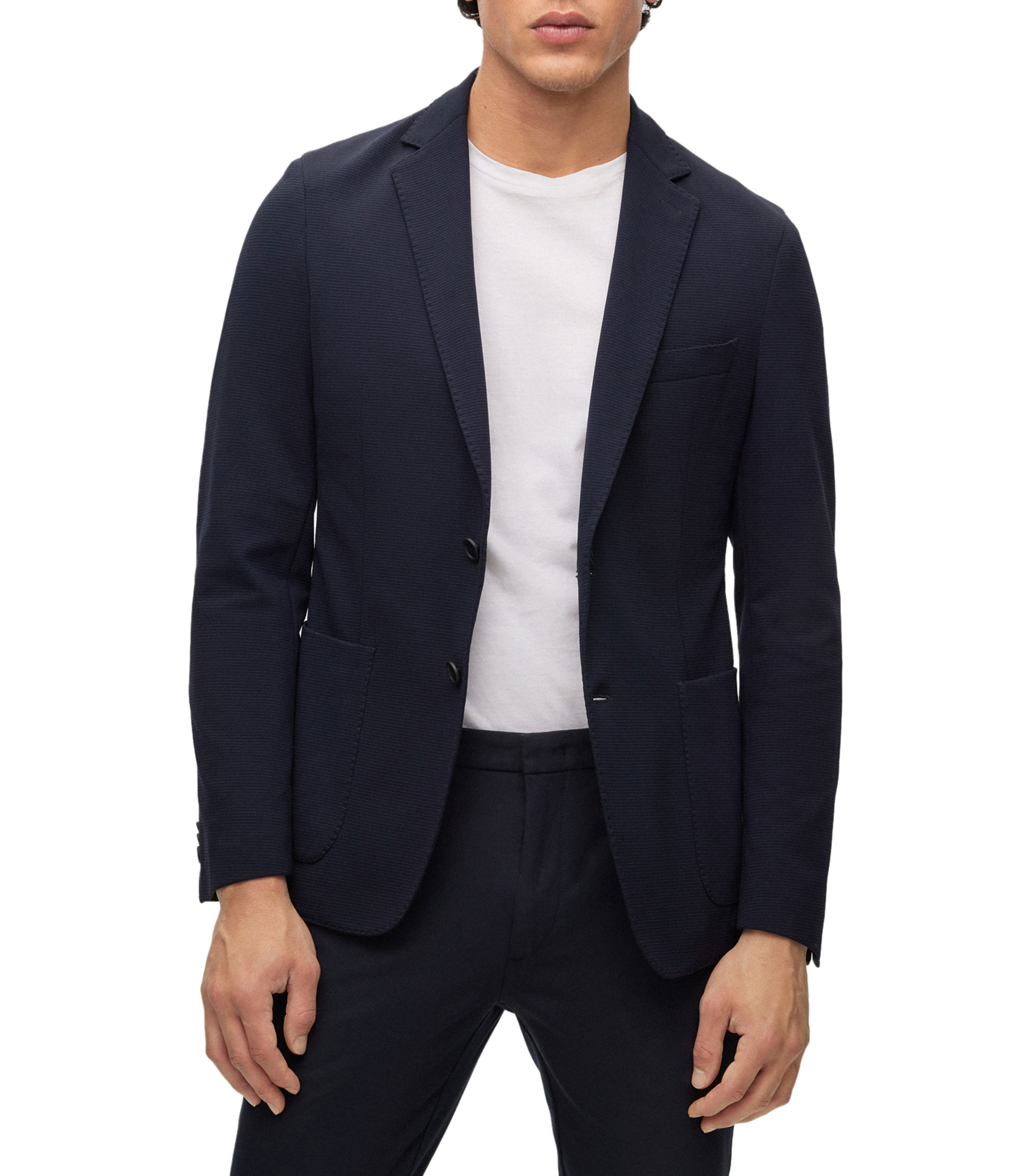 Blazer con playera discount hombre